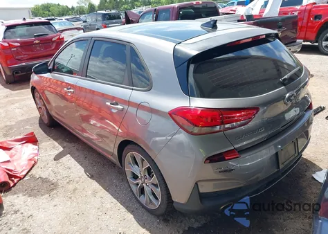 2020 Hyundai Elantra Gt N Line z USA, uszkodzony, nr VIN KMHH55LC3LU133478